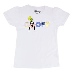 Disney by Wear Your Mind Girls White Mickey Mouse and Typography Printed Regular Top-image-46