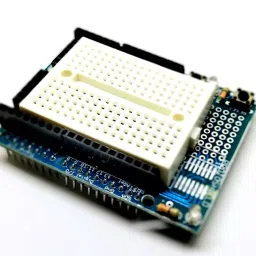 Invento Proto Shield Prototype Expansion Board with SYB-170 mini breadboard-11