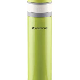 Wonderchef Apple Green Stainless Steel Vaccum Insulated Hot and Cold Flask 500ml-image-5
