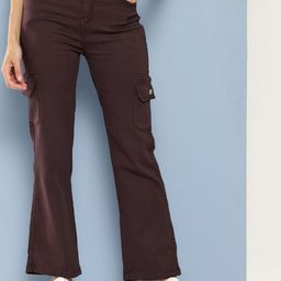 Aarika Girls Comfort Tapered Fit Mid-Rise Slash Knee Cotton Stretchable Jeans-image-11