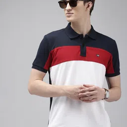 Arrow Colourblocked Polo Collar T-shirt-picture-26