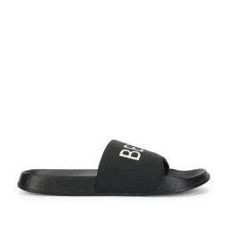 United Colors of Benetton Men's Black Slides-picture-9