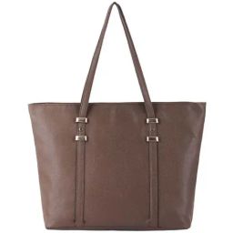Toteteca Brown Solid Medium Tote Handbag-46