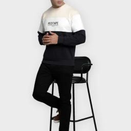 Red Tape Multi-Color Regular Fit Colorblock Sweatshirt image 4