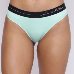 La Intimo Sea Green Comfort Fit Panties-image-12