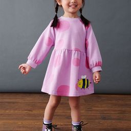 StyleCast x Revolte Polka Dot Print A-Line Midi Dress-image-73