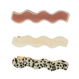 Accessorize London Wiggle Snap Clips Set of 3-58