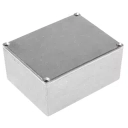 RS PRO Grey Die Cast Aluminium Enclosure, Grey Lid, 110 x 82.5 x 44.5 mm Model No 1465295-image-48