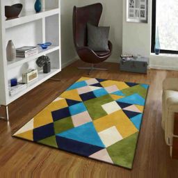 Presto Multicolor Wool Hand Tufted Carpet-picture-42