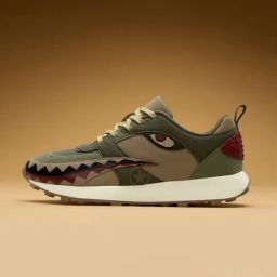 The Souled Store Men's TSS Originals Green Casual Sneakers-picture-20