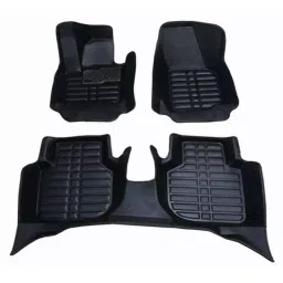 Oscar 5D Black Foot Mat For Tata Bolt Set-image-58