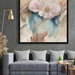 999Store Printed Brown Canvas Wall Art-13