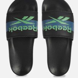 Reebok Men Black Sandals & slippers-picture-37