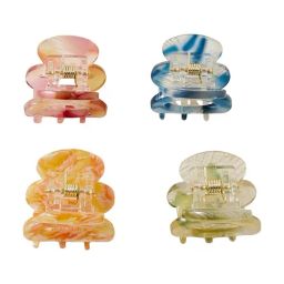 Accessorize London Mini Oval Resin Clips Set of 4-image-76