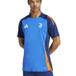Adidas Blue Slim Fit Colour Block Jersey-image-65