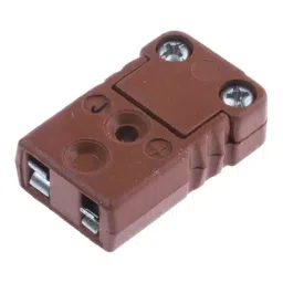 RS PRO High Temperature Thermocouple Connector for Type J Thermocouple Miniature, 6118163-5