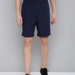 Reebok Navy Regular Fit Sports Shorts-image-31
