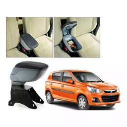Auto Pearl Grey Leatherette Car Armrest Console Box for Maruti Suzuki Ertiga, BARM191-image-67