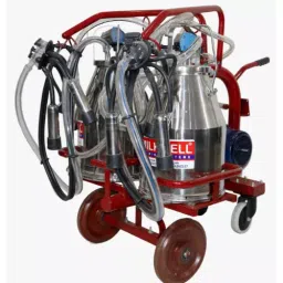 Milkwell 0.75 HP 1440 RPM Double Bucket Super Portable Type Milking Machine MWT2- SUPER-image-16