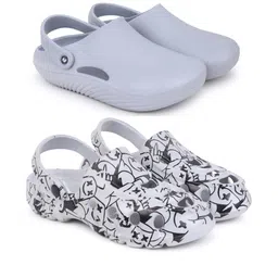 KAPYANSH Men Pack of 2 EVA Clogs-picture-29