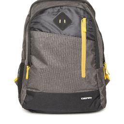 Gear Unisex Grey Solid Dual Backpack-42