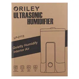 ORILEY Ultrasonic Cool Mist Humidifier With Remote Control and Digital LED Display 5.5 L Capacity 22 W Corded Electric Black, 2113 image 5