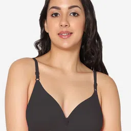 In Care Half Coverage Non Padded Seamless Pure Cotton T-shirt Bra With All Day Comfort-40