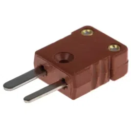 RS PRO High Temperature Thermocouple Connector for Type J Thermocouple Miniature, 6118141-6