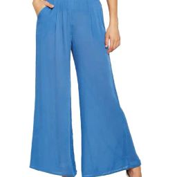 Oxolloxo Blue Comfort Fit Palazzo-picture-19