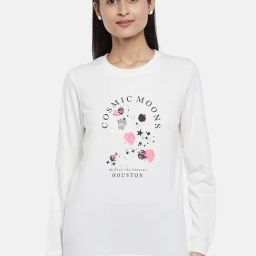 People by Pantaloons Off-White Graphic Print Sweatshirt-picture-29