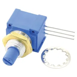 Bourns POTENTIOMETER, LINEAR, 10KOHM, 10%, 2W Model No - 96R1A-R16-A15L-picture-29