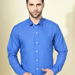 PEBCO Men Classic Slim Fit Opaque Casual Shirt-image-79