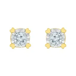 Sri Jagdamba Pearls Animi 18 kt Gold & Diamond Earrings-image-66