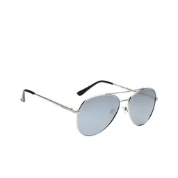 Polaroid Women Aviator Sunglasses with Polarised and UV Lens- POL 02 W SILVER/SILVER MIR-image-33