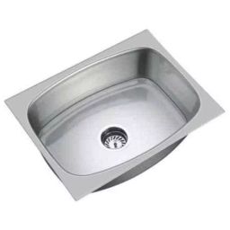 Apollo 24x18x7 Inch Glossy SS Single Bowl Kitchen Sink SS-110A-picture-12
