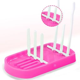 Bembika Baby Bottles Drying Rack - Pink-picture-15