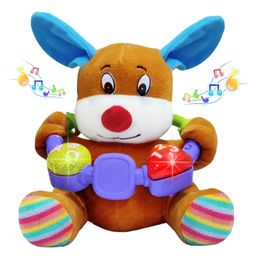FunBlast Dog Musical Soft Toy for Kids with LED Lights - Multicolour-15