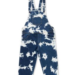JusCubs Denim Sleeveless Pocket Detailed Tye & Dye Dungaree - Blue-image-48