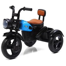 funride Fun Ride Himalayan Kids TricycleMusical Trike with Front Headlight for Indoor & Outdoor- Blue-picture-40