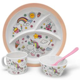 Superware Melamine KidsSet - unicorn ( Set of 4 )-image-8