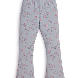 JusCubs Cotton Lycra Floral Swirl Printed Leggings - Multi Colour-image-47