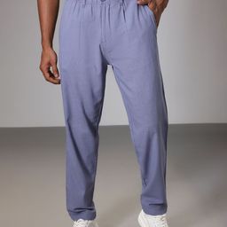 Banana Club Men Relaxed Mid Rise Trousers-picture-16