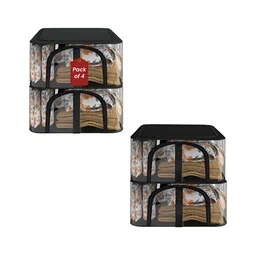 Aura Grey Set of 4 Regular Drawer Organiser Organisers-14