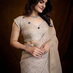 Mitera Woven Design Zari Saree-56