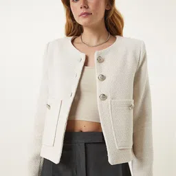 Happiness istanbul Women Tailored Jacket-picture-36