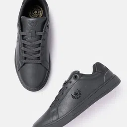 Louis Philippe Sport Men Round-Toe Leather Everyday Sneakers-picture-44