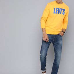 Levis Pure Cotton Brand Logo Printed Casual Sweatshirt-image-14