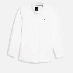 Allen Solly Junior Boys White Cotton Shirt-picture-41