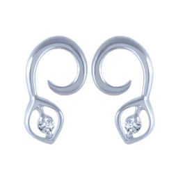 P.C. Chandra Jewellers 18 kt Gold & Diamond Earrings-image-79