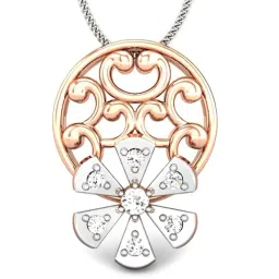 Candere by Kalyan Jewellers Everlite Collection 18k Rose Gold Pendant for Women-picture-24